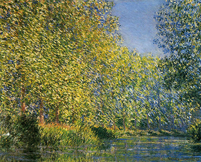 Bend in the River Epte Claude Monet